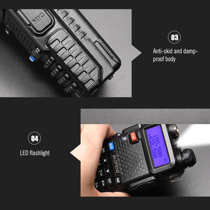 Портативная рация Baofeng DMR цифровая с двухсторонней связью для охоты аналогового