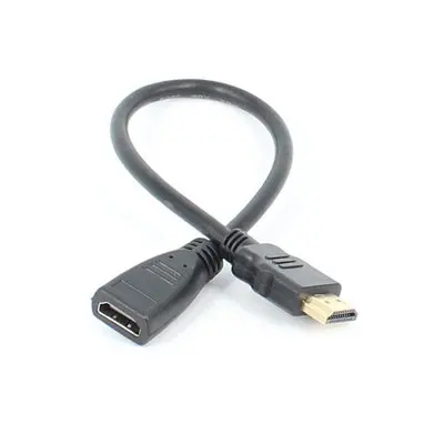 Удлинительный кабель, HDMI мужчин и женщин 30 см HDMI 4 к 3D 1,4 в HDMI расширенный кабель адаптер для HD ТВ ЖК-дисплея ноутбука