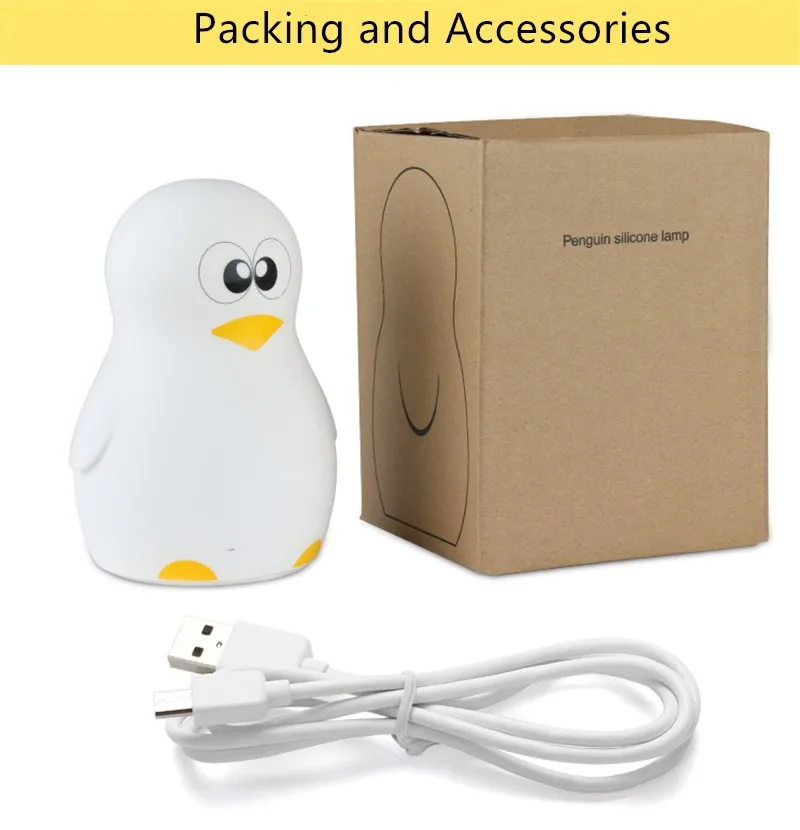 Penguin silica gel lamp (3)
