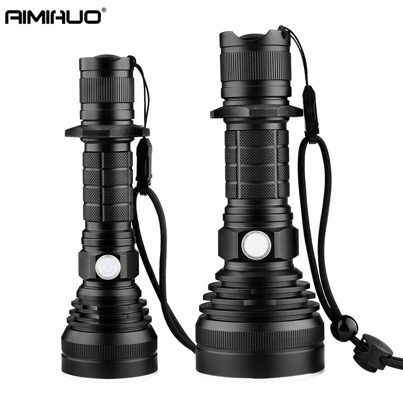 

AIMIHUO Cree LED Flashlight 8000LM L2 Lamp USB Charging Flashlight Powerful Camping Torch Lanterna LED Lantern For 18650 Battery