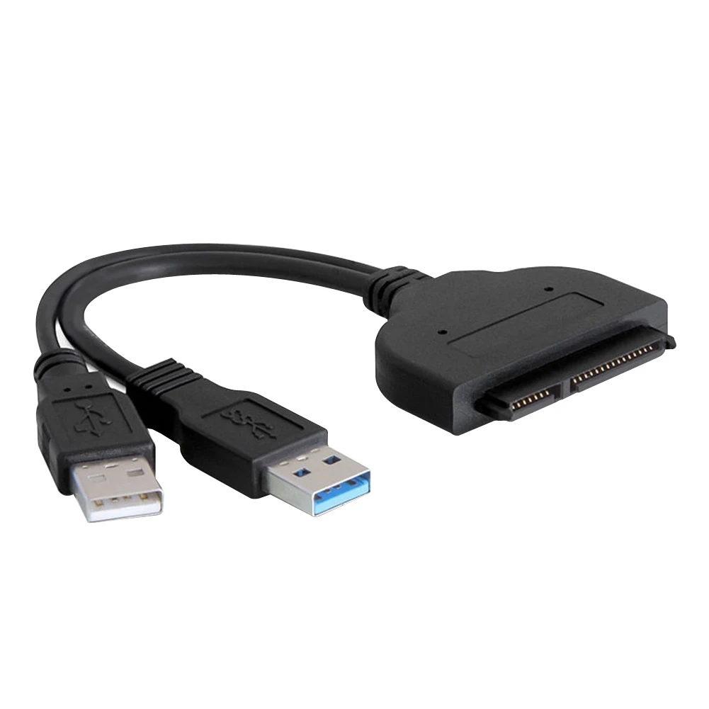 USB 3 0 Male to SATA 22Pin Female Cable Adapter для 2 5 &quotSATA жесткого диска HDD Высокоскоростной шнур