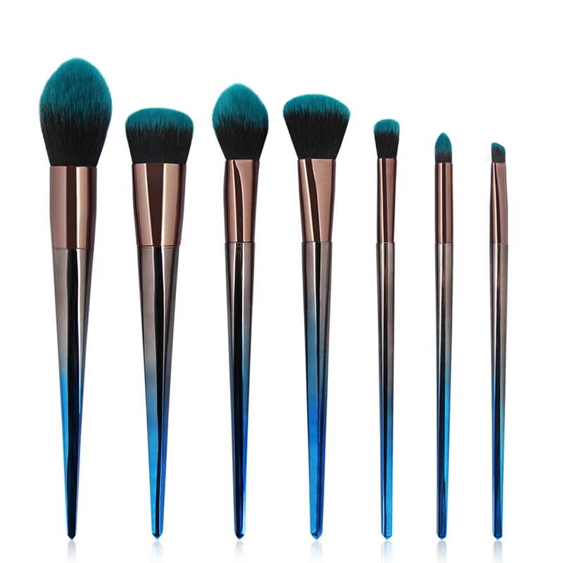 

7PCS/kits Soft Hair Makeup Brushes Pincel Maquiagem Professional Beauty Tools Contour Powder Blush Concealer Eyehadow Brush Sets
