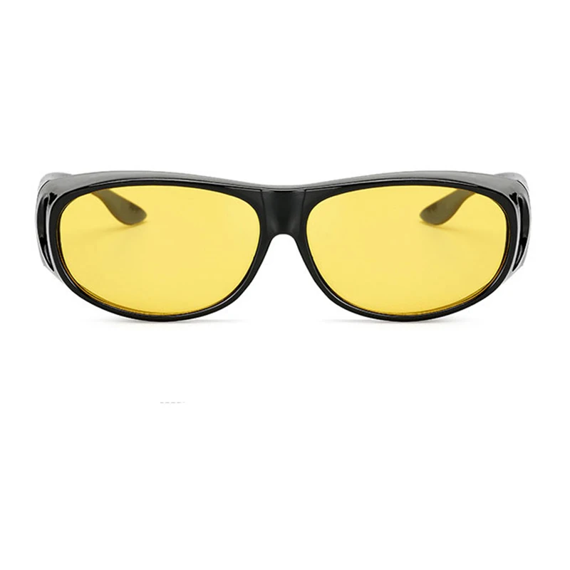 MLLSE бренд ночного видения очки драйверы очки для мужчин для женщин светящиеся вождения очки защитные шестерни солнцезащитные очки - Цвет оправы: Yellow