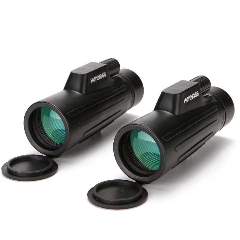 HUANDEE 8X42 Powerful Multi-coated Nautical Waterproof Monocular BAK4 Prism Telescope With Clip Spotting Scope