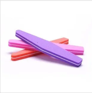 

Double Side 100/180 High Quality Nail File Buffer Washable Manicure Tool MK0158