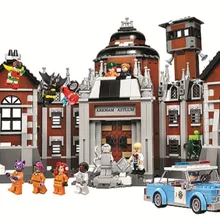 Bela 10741 настоящая серия Arkham Asil Robin строительный блок 1743 шт. Briques совместимый Avec 07055 Бэтмен фильм 70912