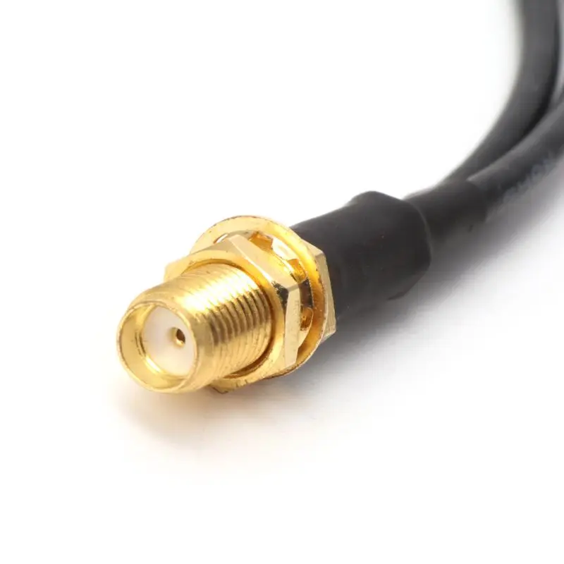 SMA Гнездовой разъем типа Y 2 x TS9 сплиттер комбинированный кабель Pigtail RG174 15