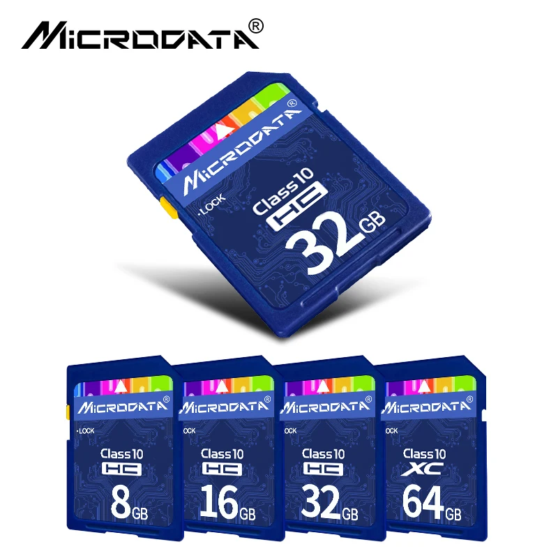 Карта памяти 32 Гб класс 10 sd карта 8 ГБ 16 SDHC TF флэш USB SD 64 высокая скорость |