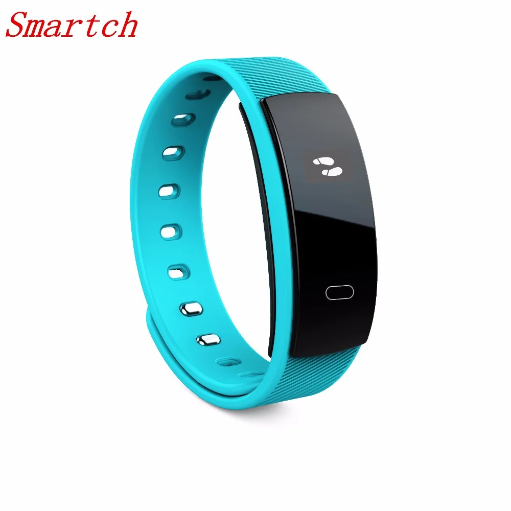 Smartch New QS80 font b Smart b font Bracelet Heart Rate Blood Pressure Fitness Tracker font