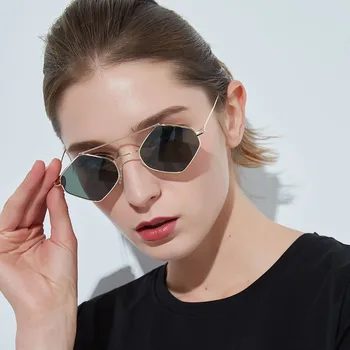 

Rhombus Frame Sunglasses Women Vintage 2019 Summer Metal Sun Glasses For Women Gift Party