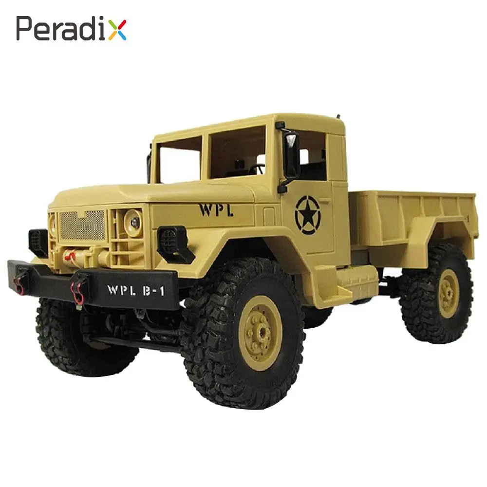 

WPLB-14 RC Military Toy Off Road Vehicle Remote Control Kids Children Racing Car
