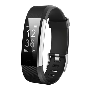 iWOWNfit ID115plus Smart Wristbands Fitness Bracelet Heart Rate Monitor Smart Band Fitness Bracelet Band for IOS Android Phone  