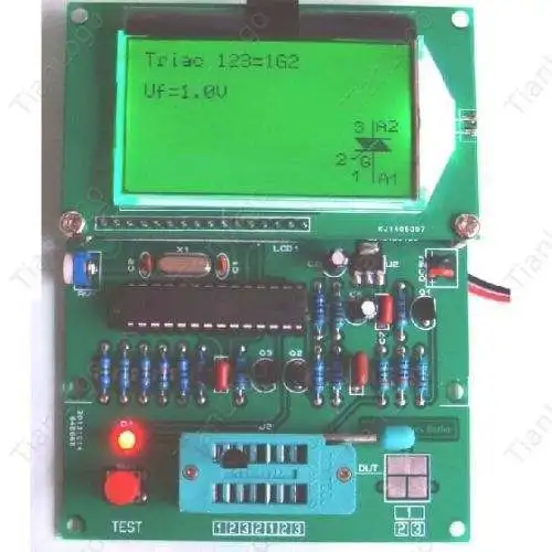 

GM328 M328 transistor tester/ ESR table / LCR / frequency meter / PWM square wave genera 1Hz-2MHz. Digital Combo Component