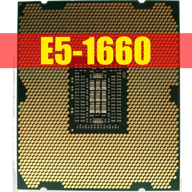 laptop processor Intel Xeon E5-1660 E5 1660 SR0KN 3.3GHz 6 Core 15Mb Cache Socket 2011 CPU Processor Stronger than E5 1650 cpu socket