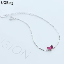 925 Браслеты стерлингового серебра со стразами серебряная цепочка Браслеты украшений для девочек Srebrna bransoletka pulsera