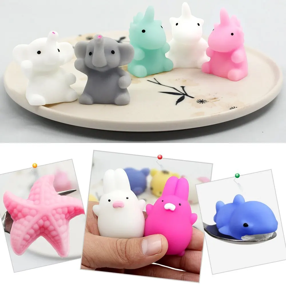 36pcs Dropshipping Cute Mochi Squishy Cat slow rising Squeeze Healing Fun Kids Kawaii kids Adult Toy 4