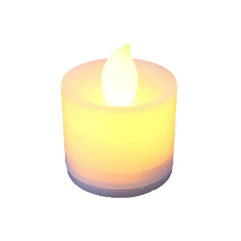 

NEW Plastic LED Flash Electronic Flameless Candle Light Lamp For Garden Decoration WWO66