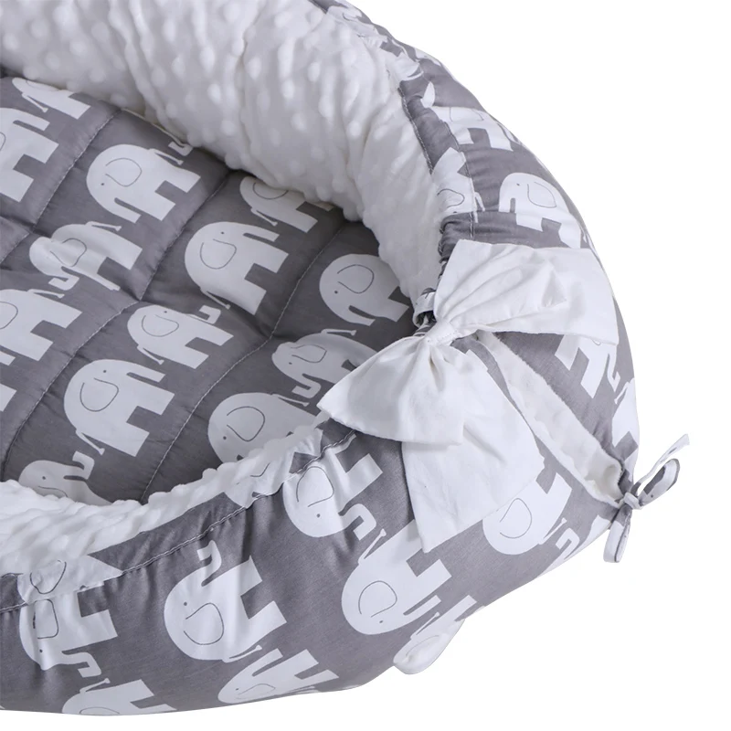 0-12 месяцев Portabel детское гнездо кровать для новорожденных молочная больница бионическая кровать детская кроватка для младенцев с бампером Bionic Cot матрас