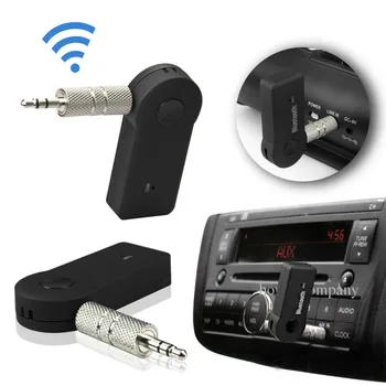 

New Wireless Bluetooth Music Receiver Adapter Audio 3.5mm Stereo A2DP Music Streaming Car Kit for Car AUX IN Home Speaker MP3