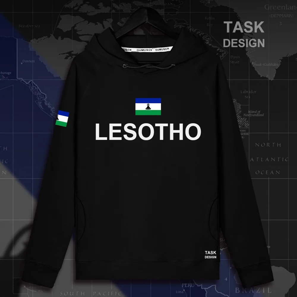 Мужская толстовка с капюшоном Лесото LSO Sotho basoto LS пуловер уличная одежда