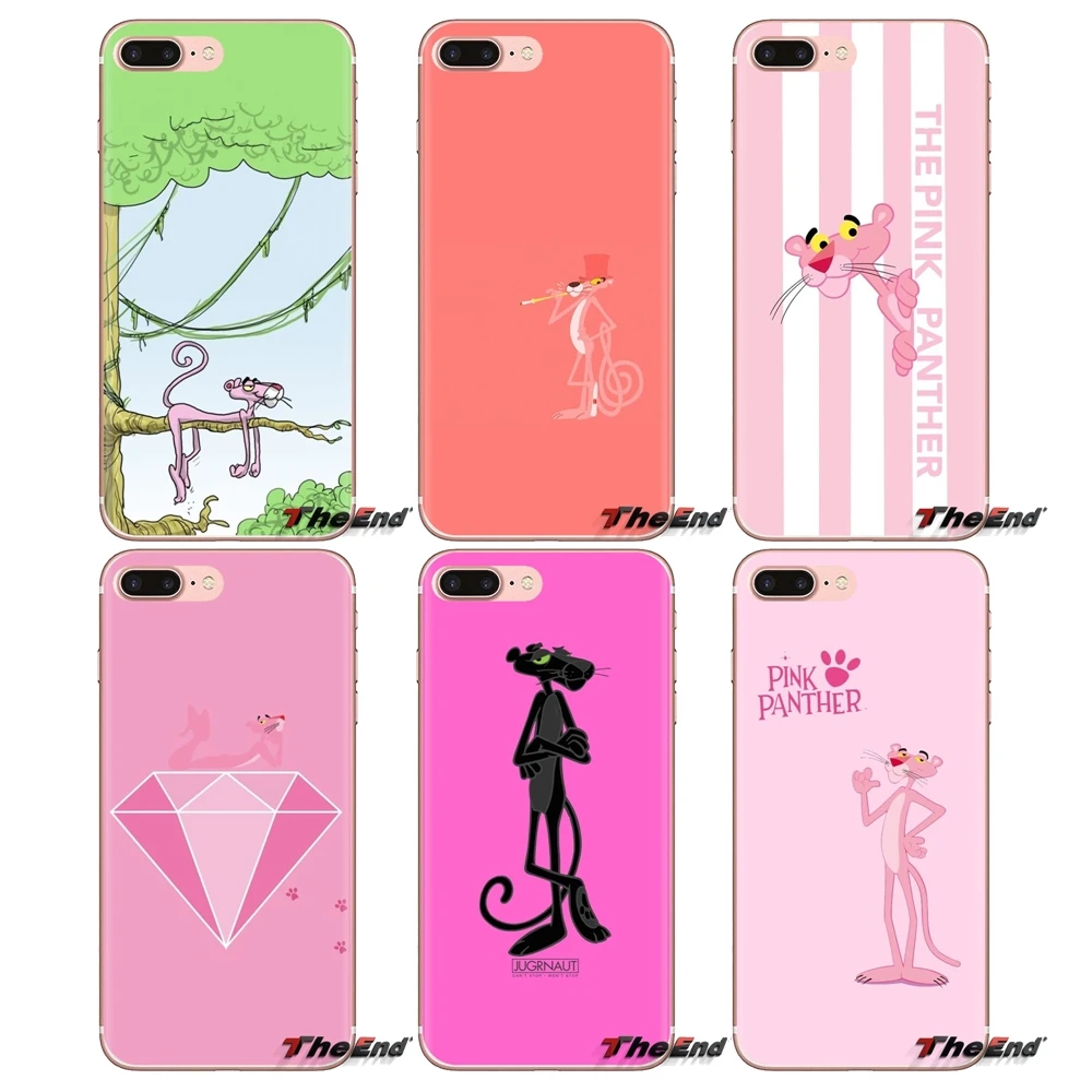 For Huawei G7 G8 P7 P8 P9 P10 P20 P30 Lite Mini Pro P Smart Plus 2017 2018 2019 Pink Panther wallpapers Silicone Phone Cover Bag |