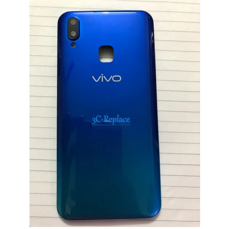 6,2 дюймов для BBK Vivo Y91 Y91i Y91c Y93 Y93s Y93st Y93 Lite Y95 U1 задняя крышка батарейного отсека, Крышка корпуса, чехол для задней стеклянной линзы