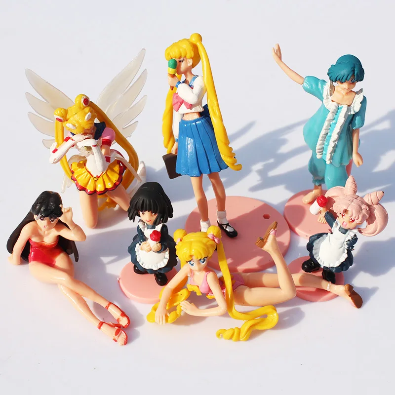 NEW Anime Sailor Moon Action Figures PVC Figure Collection Model Toy Doll NEW Anime Sailor Moon Action Figures PVC Figure Collection Model Toy Doll