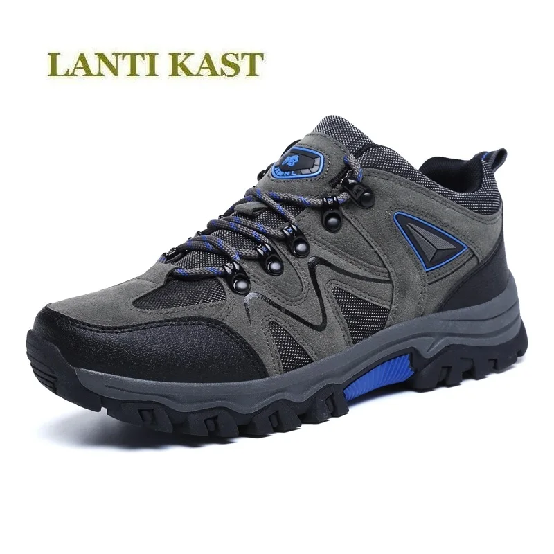 

2018 Plus size 39-47 Tourist Boots Hiking Shoes for Men Women Bre skid-proof and wear-resistant Outdoor sports Trekking Sneakers