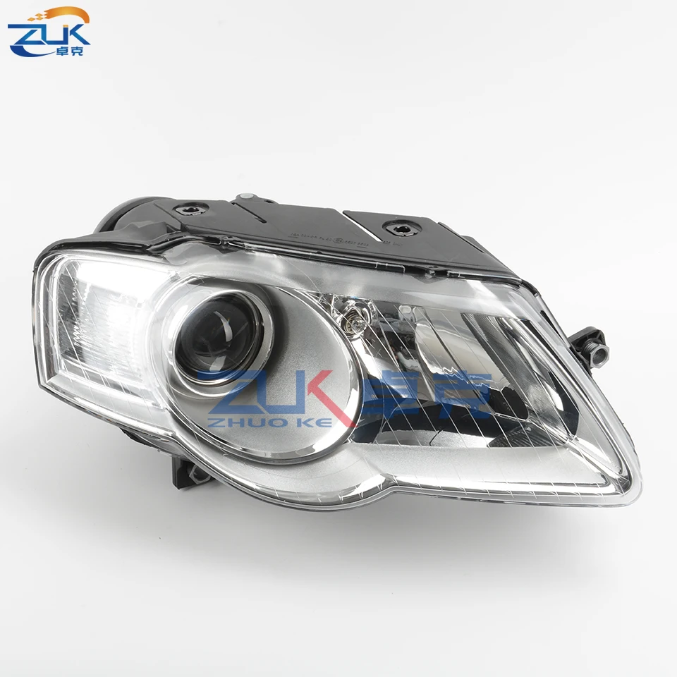 ZUK 2 шт. фара в сборе для VOLKSWAGEN PASSAT B6 MAGOTAN B6 2005 2006 2007 2008 2009 2010 фары HID/AFS галогенные