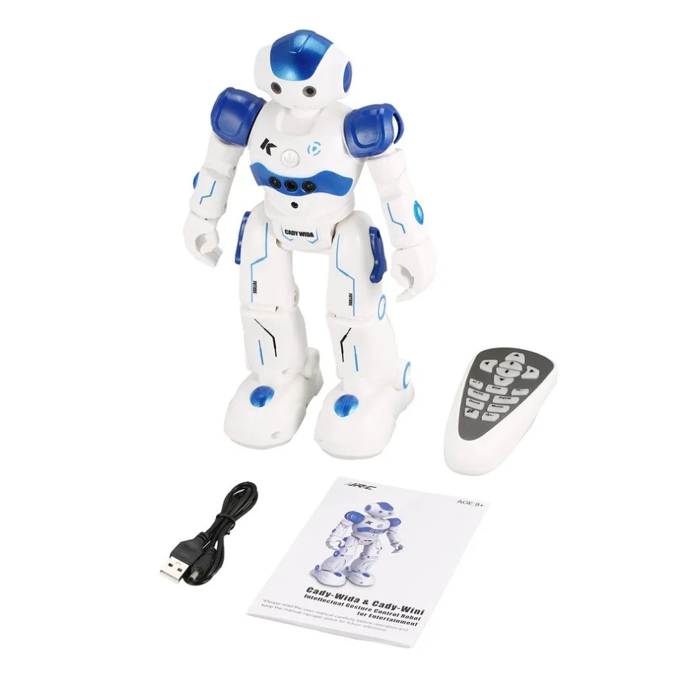 JJR/C R2 Танцы робот интеллигентая(ый) жест Управление Радиоуправляемый игрушечный робот синего и розового цветов для детей Для детей подарок на день рождения зарядка через usb