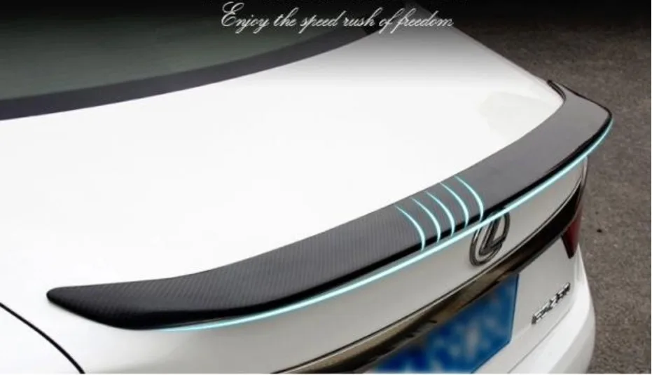 Carbon Fiber Car Rear Trunk Spoiler Rear Wing Spoilers Trunk Lid