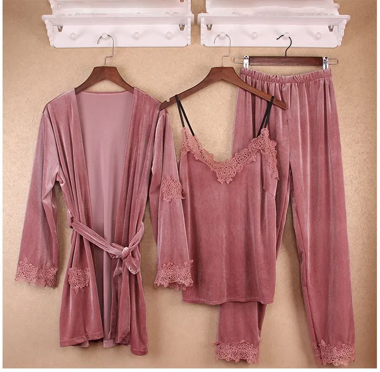 three piece nightgown
