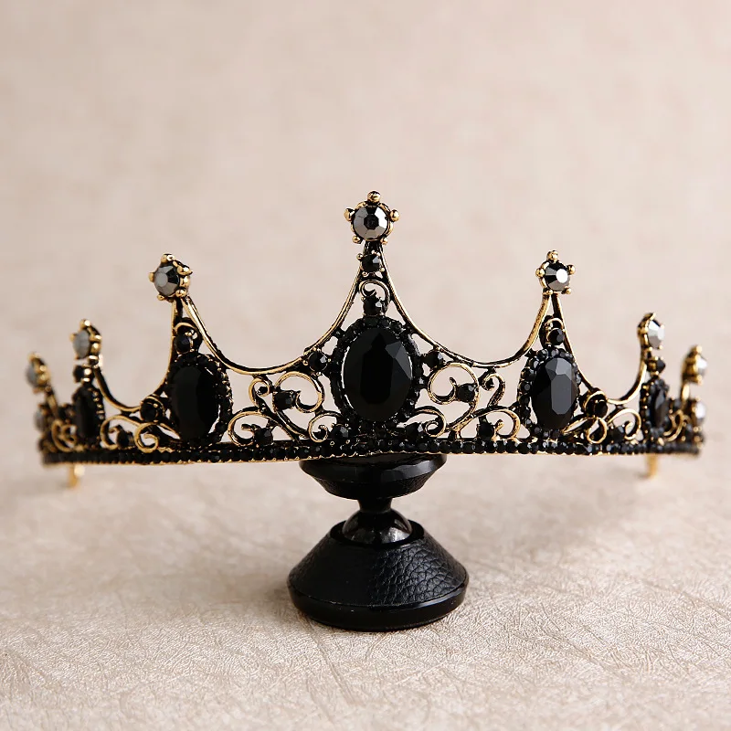 hair accessory jewelry accessories hair headdress bridal headwear hair band crown MVEXO Fashion Elegant Vintage Small Baroque Green Crystal Tiaras Crowns for Women Girls Bride Wedding Hair Jewelry Accessories