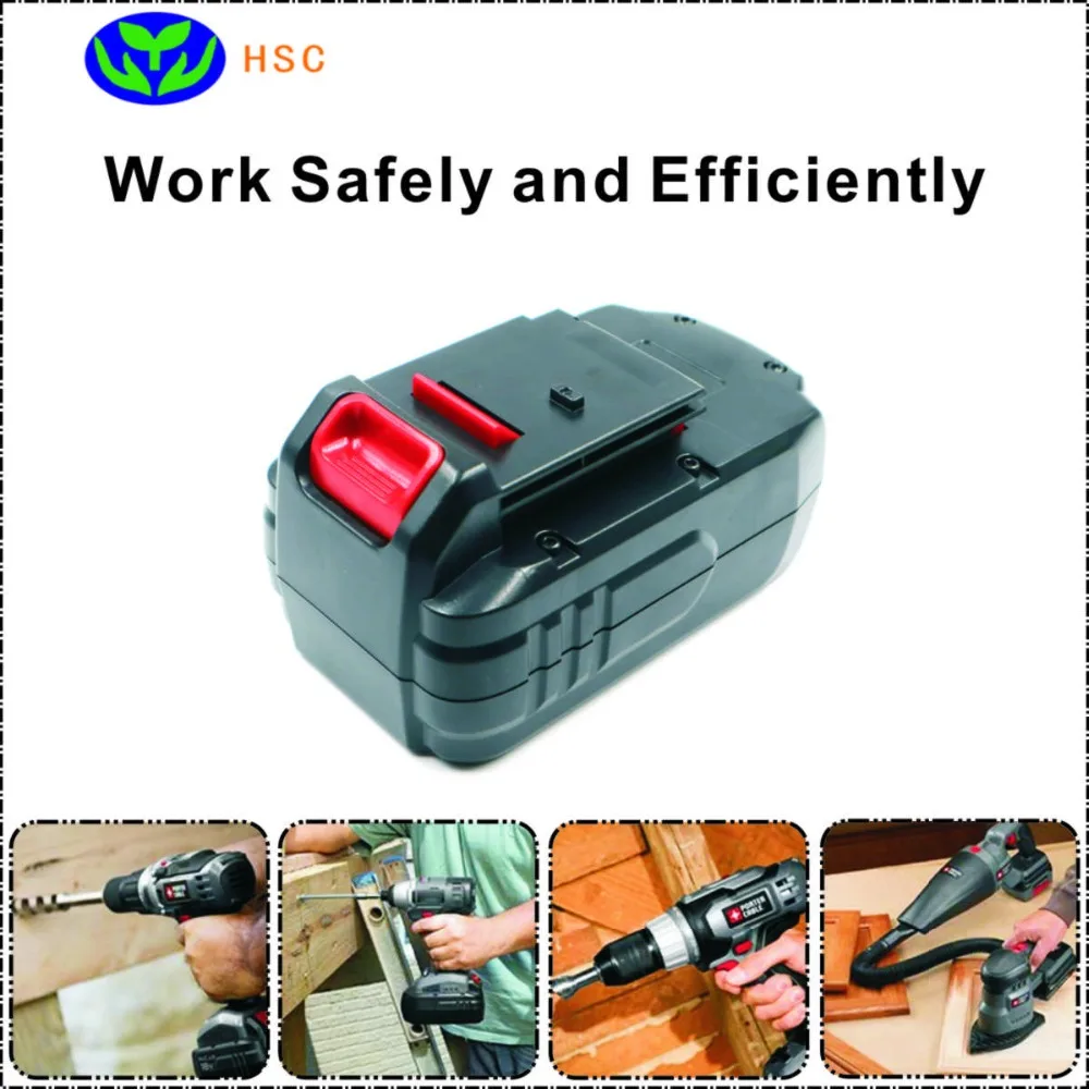 2 шт. PTC18A 2500 мАч 18 в NiMh батарея замена PORTER PC18B