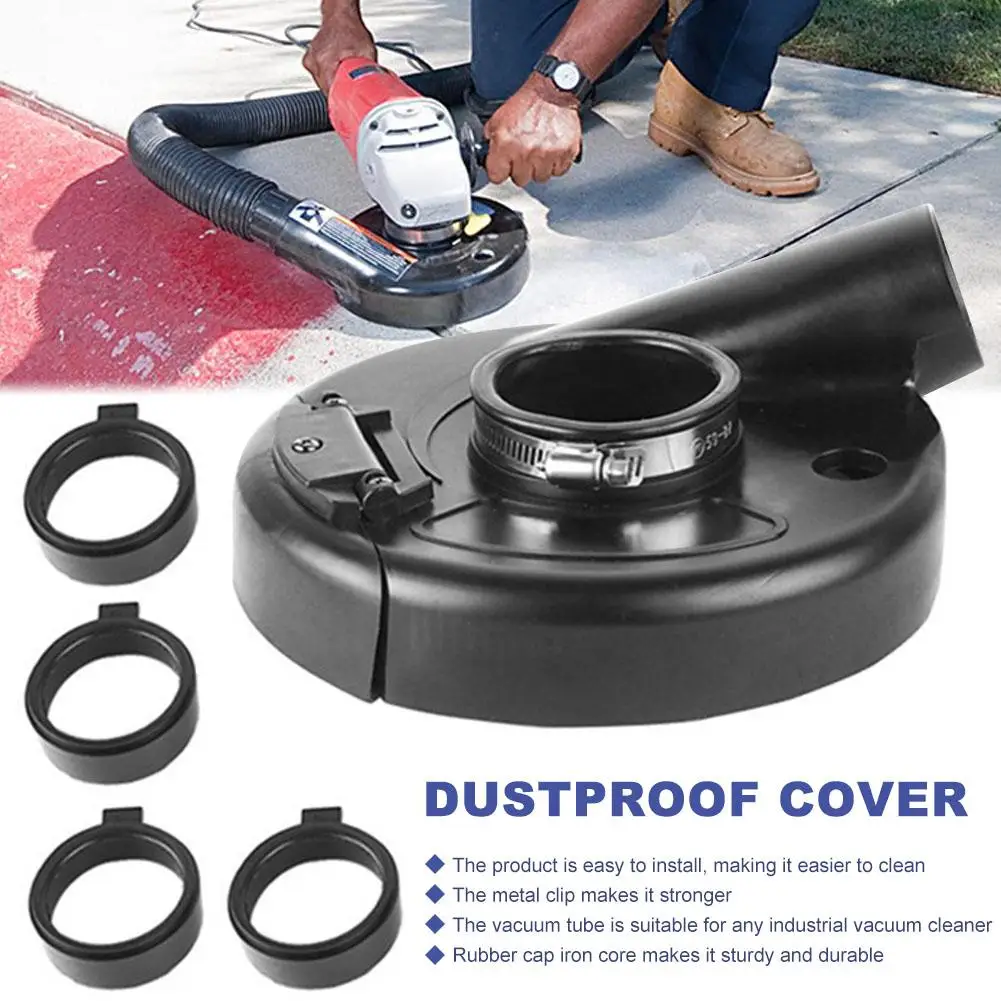 

Vacuum Dust Shroud Grinding Dust Cover For 7 Inch Angle Grinder Hand Grinder Power Tool Accessory