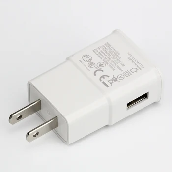 

100% Real 5V 1A EU US Wall Charger Adapter for LG Sony Samsung Galaxy S7 S6 S5 Note 7 6 5 Plug Travel Charger 100pcs/lot