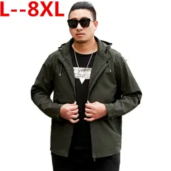 8XL 6XL 5XL 4XL новые весенние для мужчин куртка Бомбер на молнии мужской повседневное уличная хип хоп Slim Fit пилот пальто одежда