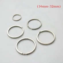 Брелок Kay цепь круглые кольца для брелков брелок 16 мм-32 мм никель компас, брелок для ключей брелок разъем llaveros hombre chaviro