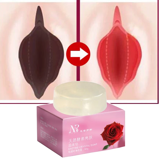 NR Skin Whitening Soap Areola Private Parts Soft Red Crystal Soap Pink