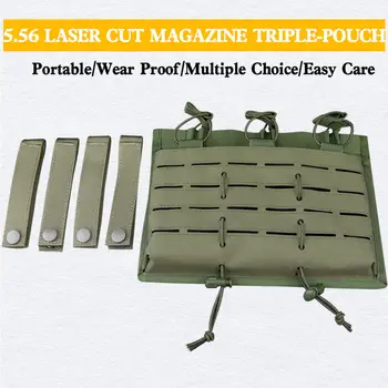 

Tactical Combat Molle Magazine Triple-Pouches Nylon Army Military Airsoft Paintball Pouches Shooting Hunting Gun Mag Pouch