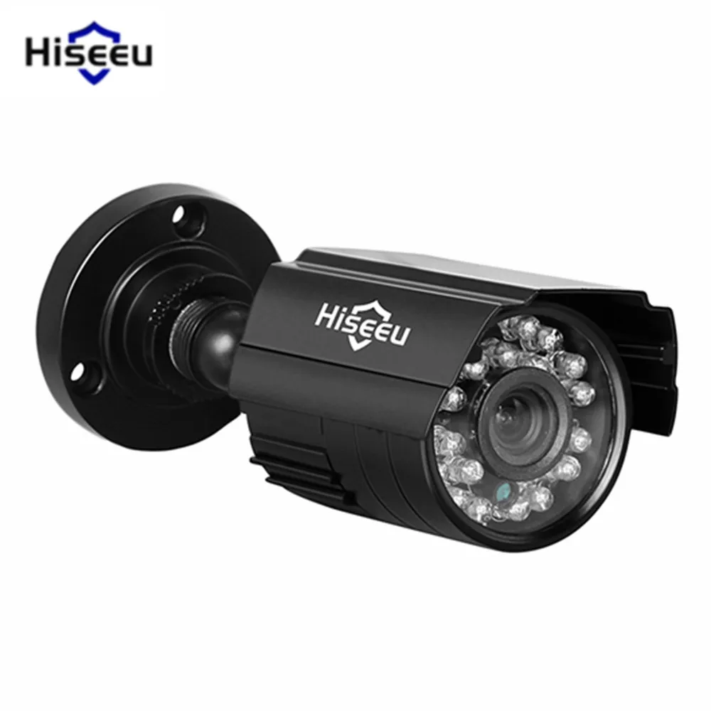 

Hiseeu AHBB12 - N - 3.6 IP Camera Remote Viewing IP66 Waterproof Design IR Technology Surveillance Camera