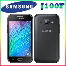 100% D’origine Samsung Galaxy J1 J100F Double Sim Cellulaire Déverrouillé Téléphone 4.3 “écran Quad core 4G FDD-LTE Livraison gratuite