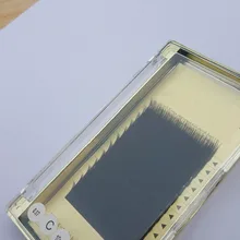 Hbzgtlad все размеры 7-12 мм смешивать в одном лоток высокого качества 0.07 синтетическая норки естественно норковую отдельные ресницы расширение