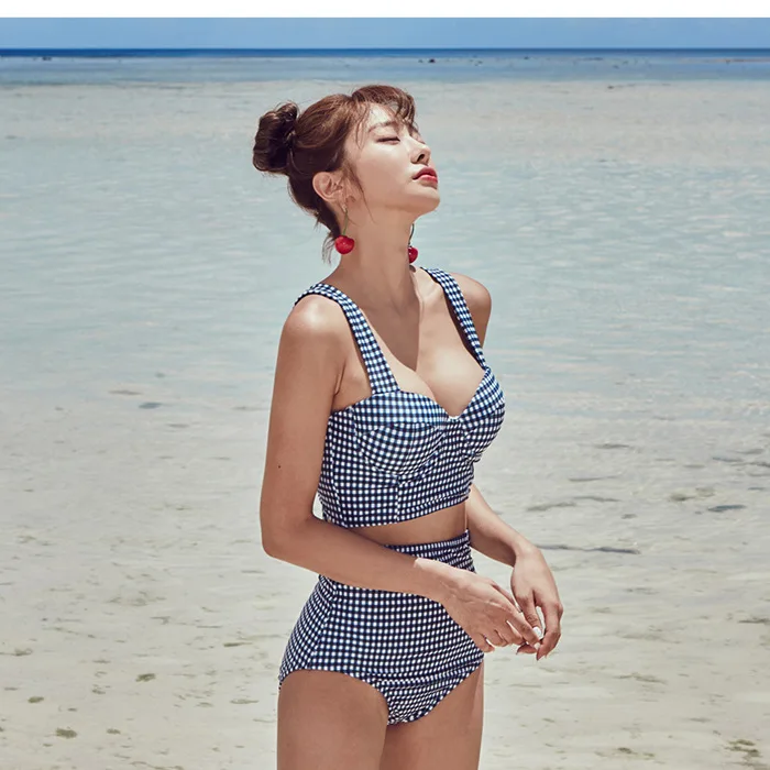 vintage style two piece swimsuits