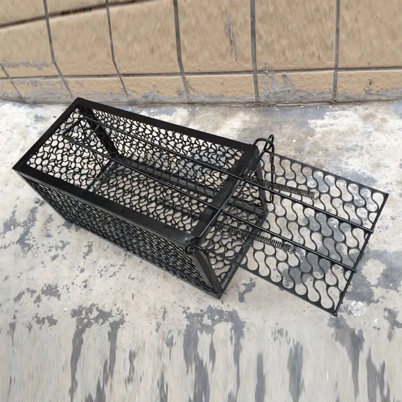 

Single Door Rat Cage Home Mice Killer Rodent Animal Trap Catch Bait Mouse Control Hamster Cages H99F