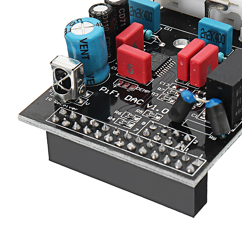 LEORY для Raspberry Pi Модель B Digi Hi Fi DAC модуль звуковой карты I2S Плата расширения
