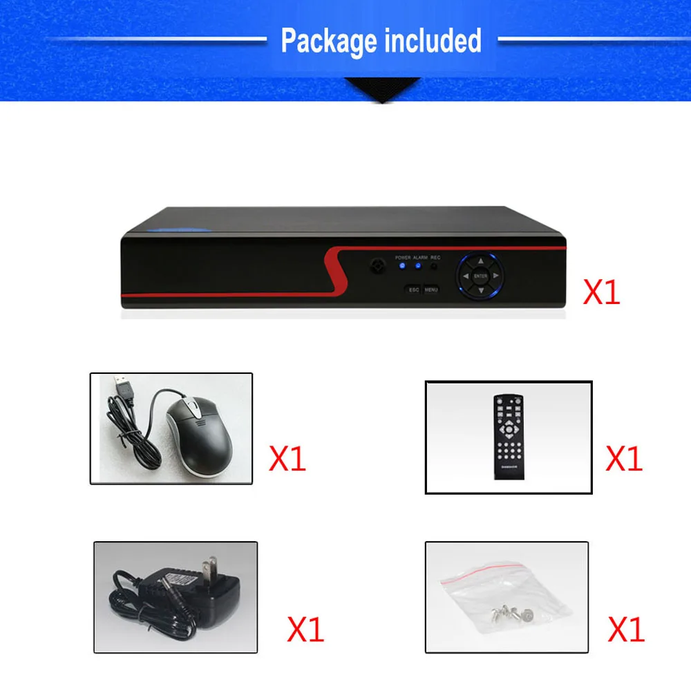 1080N 16 канальный 5 в 1 DVR Гибридный коаксиальный Видео рекордер Onvif P2P 3g Wifi PPPOE 1080P NVR CVI TVi AHD IP домашняя CCTV камера