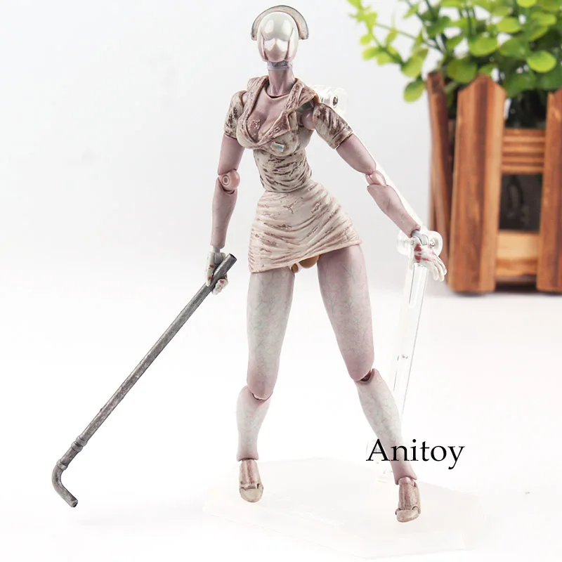 

Figma Figures Silent Hill Figure Silent Hill Toys Bubble Head Nurse Figma Sp-061 Max Factory X Masaki Apsy Toy 14.5cm