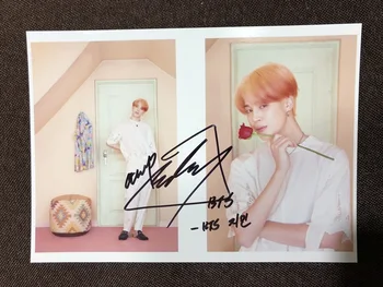 

hand signed Bangtan Boys JIMIN autographed photo MAP OF THE SOUL :PERSONA 5*7 042019C