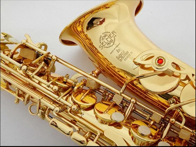 Cheap mma Brand Professional E Flat Sax Alto Saxophone France Henri Selmer Alto Saxophone 802 Saxfone E Flat Musical Instruments